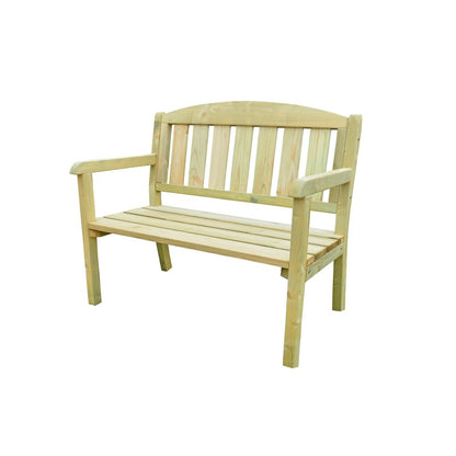 Traditional Bench - 2 Seat Green Tint by EKJU