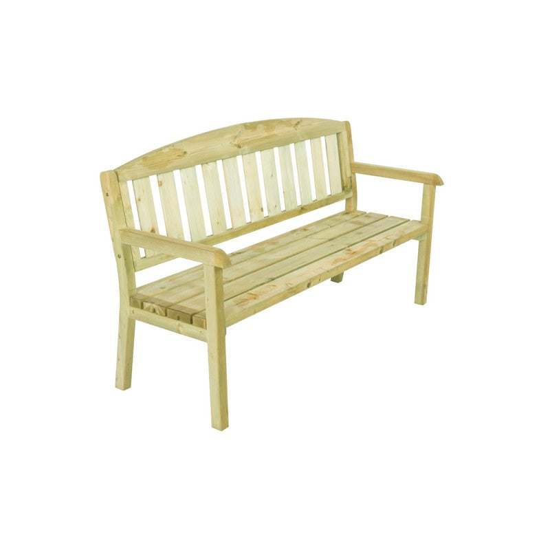 Traditional Bench - 3 Seat Brown by EKJU