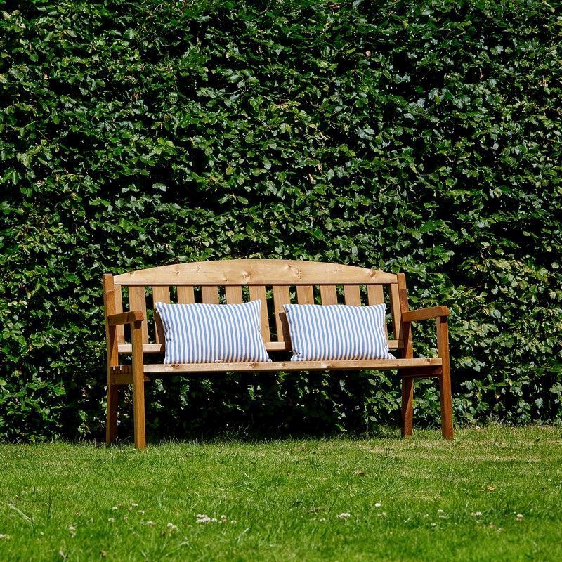 Traditional Bench - 3 Seat Brown by EKJU