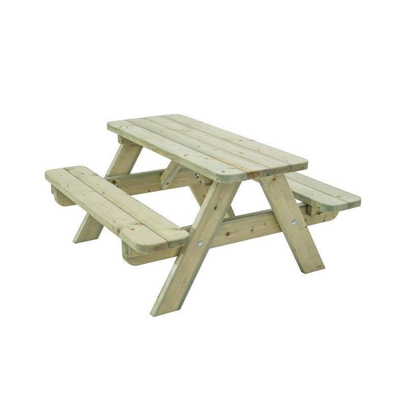 Kids Picnic Table - 4 Seat Green Tint by EKJU