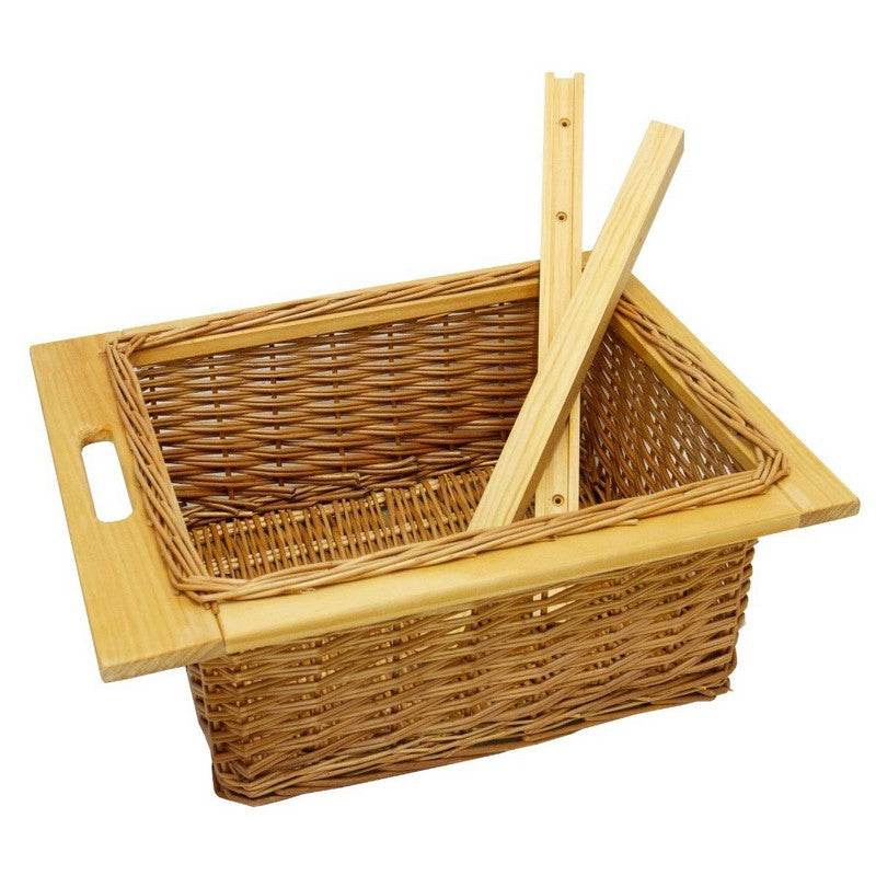 Wicker Kitchen Baskets 3 Drawers 30cm - Brown Set Of Three 50cm Wicker Kitchen by Raven