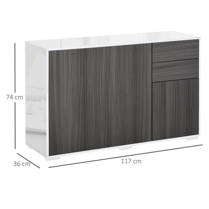 High Gloss Frame Sideboard