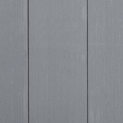 Fortress 160cm Double Door Pent Garden Store Lockable Fir Wood Grey by Steadfast