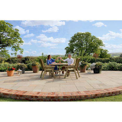 Freya Garden Furniture Set by Zest - 4 Seat