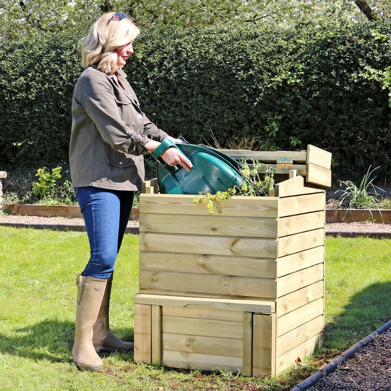 Eco Hive Garden Composter Wood 96cm by Zest