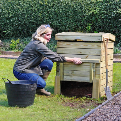 Eco Hive Garden Composter Wood 96cm by Zest