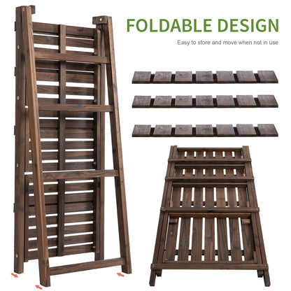 4-Tier Foldable Plant Stand