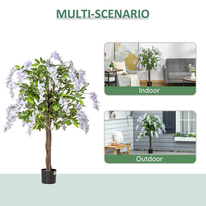 Artificial Wisteria Flower Tree