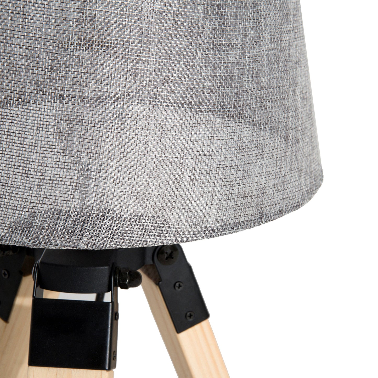 Wooden Tripod Table Lamp for Side