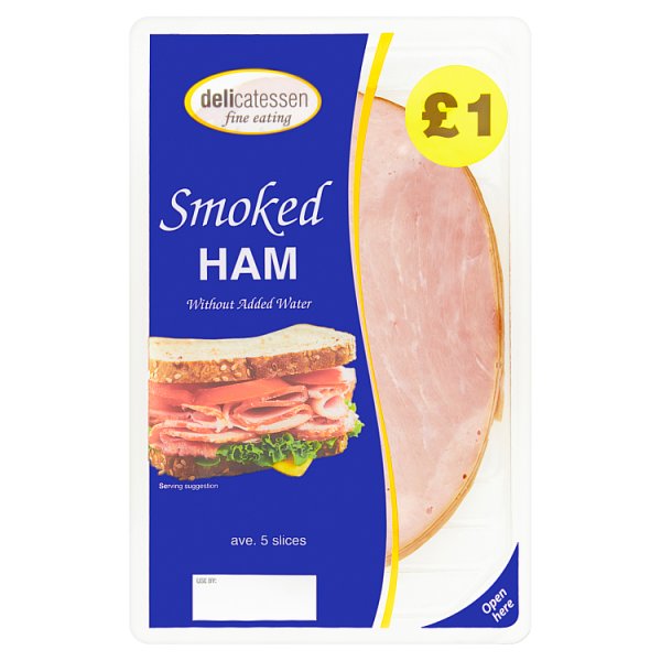 Delicatessen Fine Eating Sliced Smoked Ham