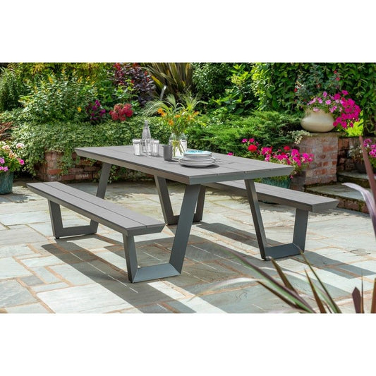 Wembly Garden Picnic Table by Handpicked - 8 Seats