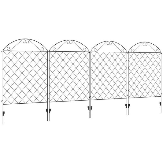 Outsunny Decorative Garden Fencing