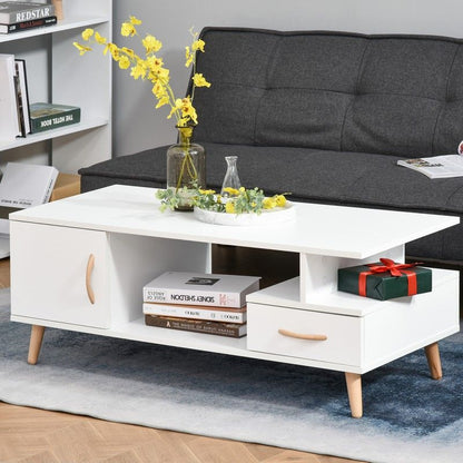 Homcom Modern Minimalism Coffee Table with Storage