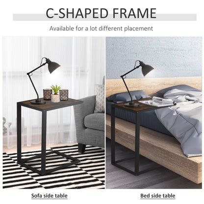 C-Shaped Side Table