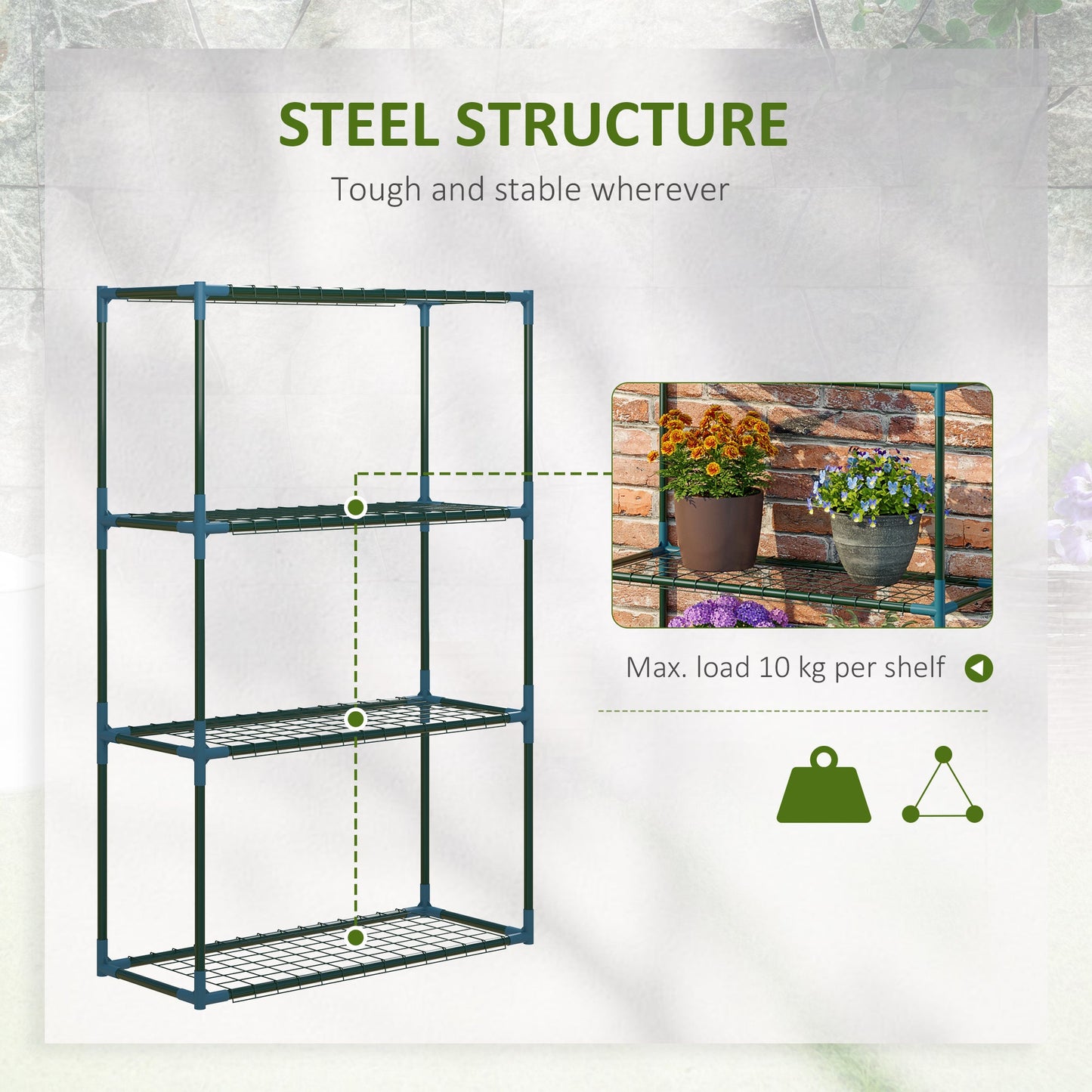 Modern Plant Stand Set of 2