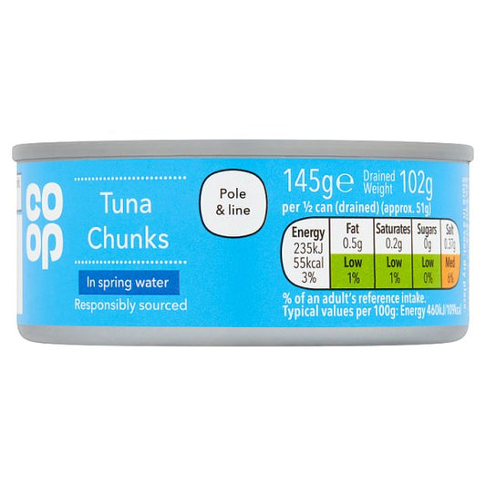 Co-Op Tuna Chunks In Spring Water