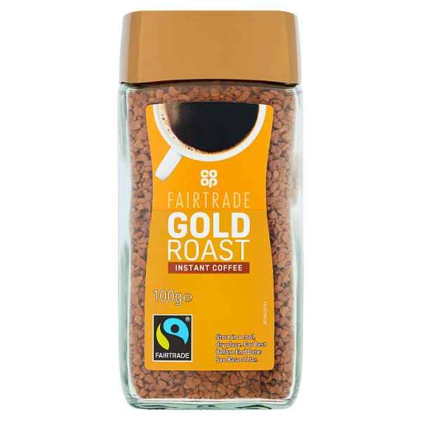 Co-Op Fairtrade Gold Roast Freeze Dried Coffee