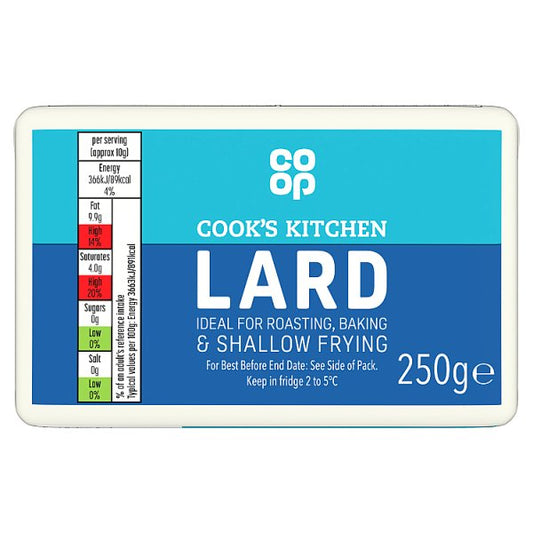 Co-Op Lard 250G