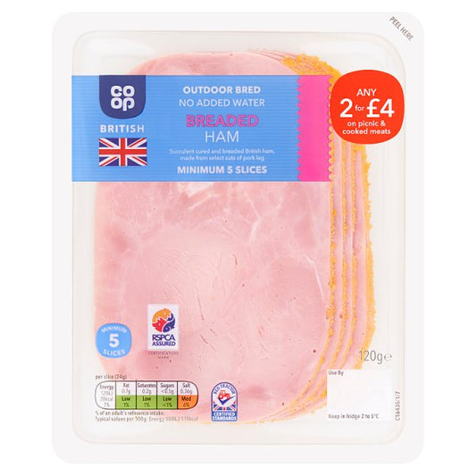 Co-Op Breaded Ham