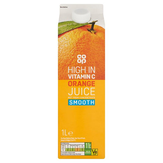 Co-Op Orange Juice Smooth