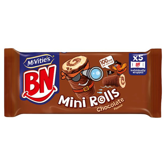 Mcvities Bn Chocolate Mini Rolls 5 Pack