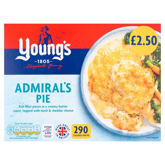 Youngs Admiral Pie Pmâ£2.50