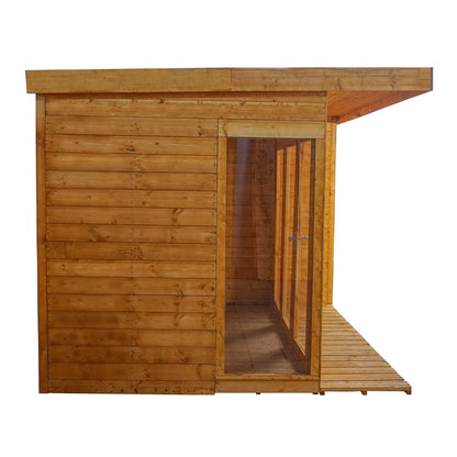 Mercia Pent 10' 2" x 8' 2" Pent Summerhouse - Premium Dip Treated Shiplap