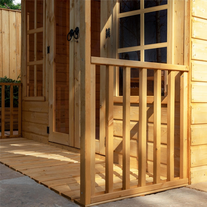 Mercia Wessex 8' 2 x 10' Apex Summerhouse - Premium Dip Treated Shiplap