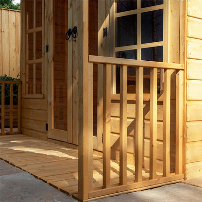 Mercia Wessex 8' 2 x 10' Apex Summerhouse - Premium Dip Treated Shiplap