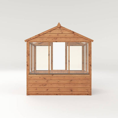 Mercia Evesham 6' 2" x 3' 11" Apex Greenhouse - Premium Dip Treated Shiplap