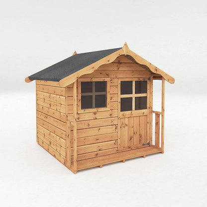 Mercia Poppy 6' 1" x 5' 1" Apex Children's Playhouse - Premium Dip Treated Shiplap