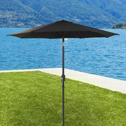 Garden Parasol by Wensum - 2M Black