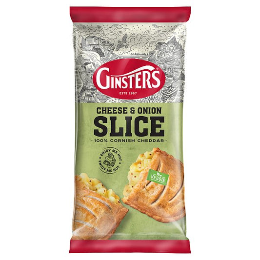 Ginsters Deep Fill Cheese Onion Slice