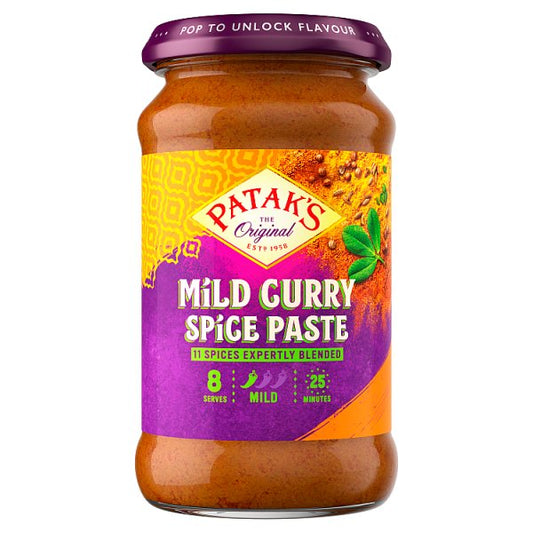 Pataks Mild Curry Paste Jar