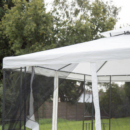 Garden Gazebo by Wensum with a 3 x 3M Cream Canopy