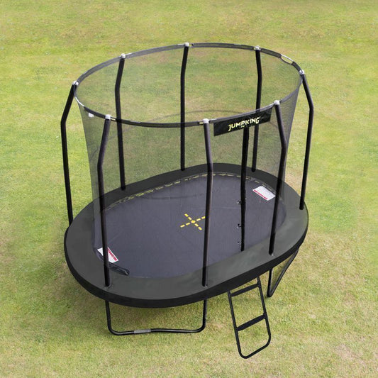 Jumpking JumPOD Oval 8 x 11.5ft Trampoline Safety Net & Pad