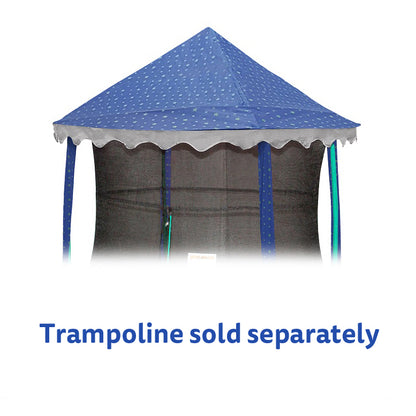 Jumpking 14ft Trampoline Tent Canopy Stars (Trampoline Not Included)