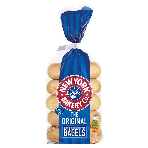 New York Original Bagels 5 Pack