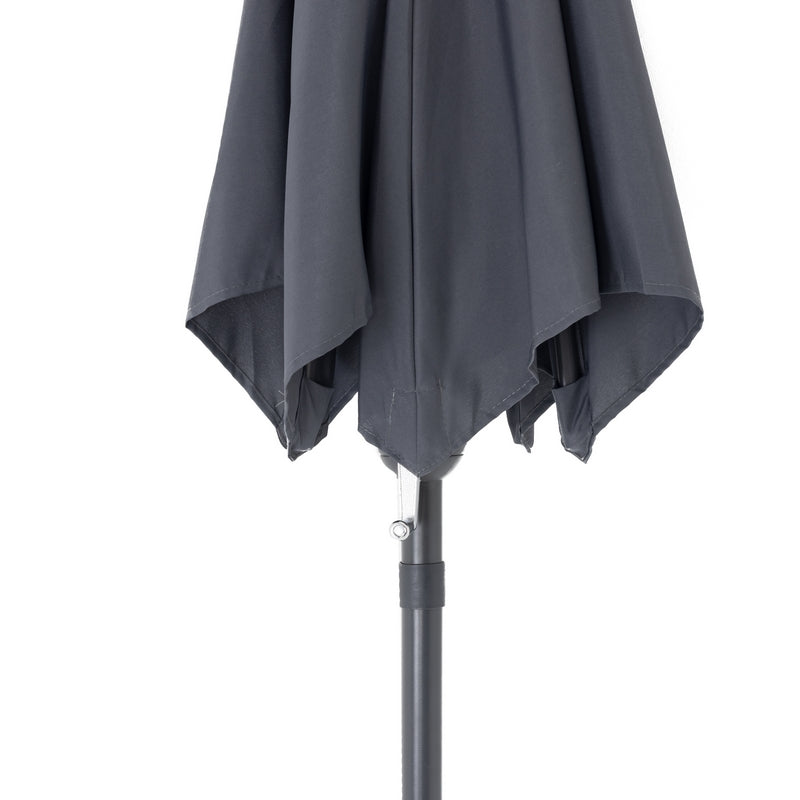 Garden Parasol by Wensum - 2M Grey