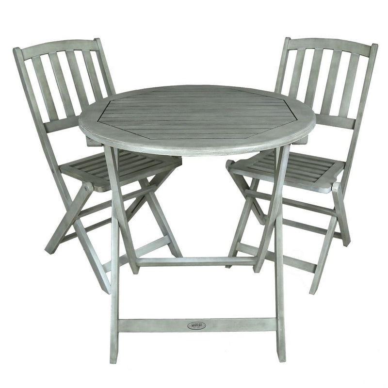 Eco Garden Bistro Set by Wensum - 2 Seats