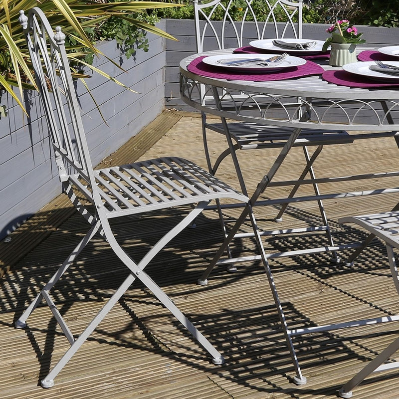 Deco Garden Bistro Set by Wensum - 4 Seats