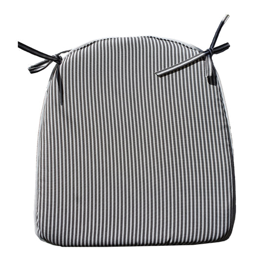 41x38 GREY STRIPE Seat Pad