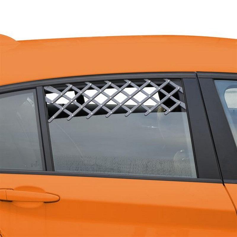 Dog Car Window Guard Black Plastic 26cm by RAC