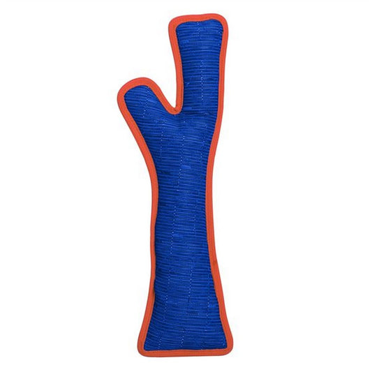 Dog Chew Toy Blue Rubber 33.5cm by Pawtex