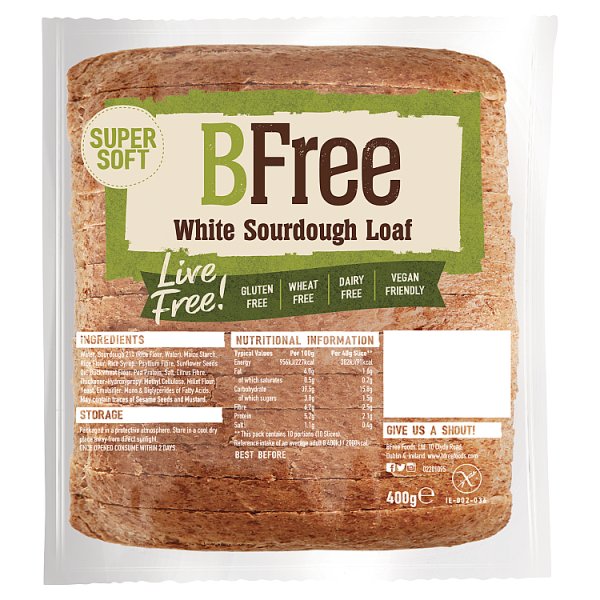 Bfree Sliced White Loaf Glutton Free