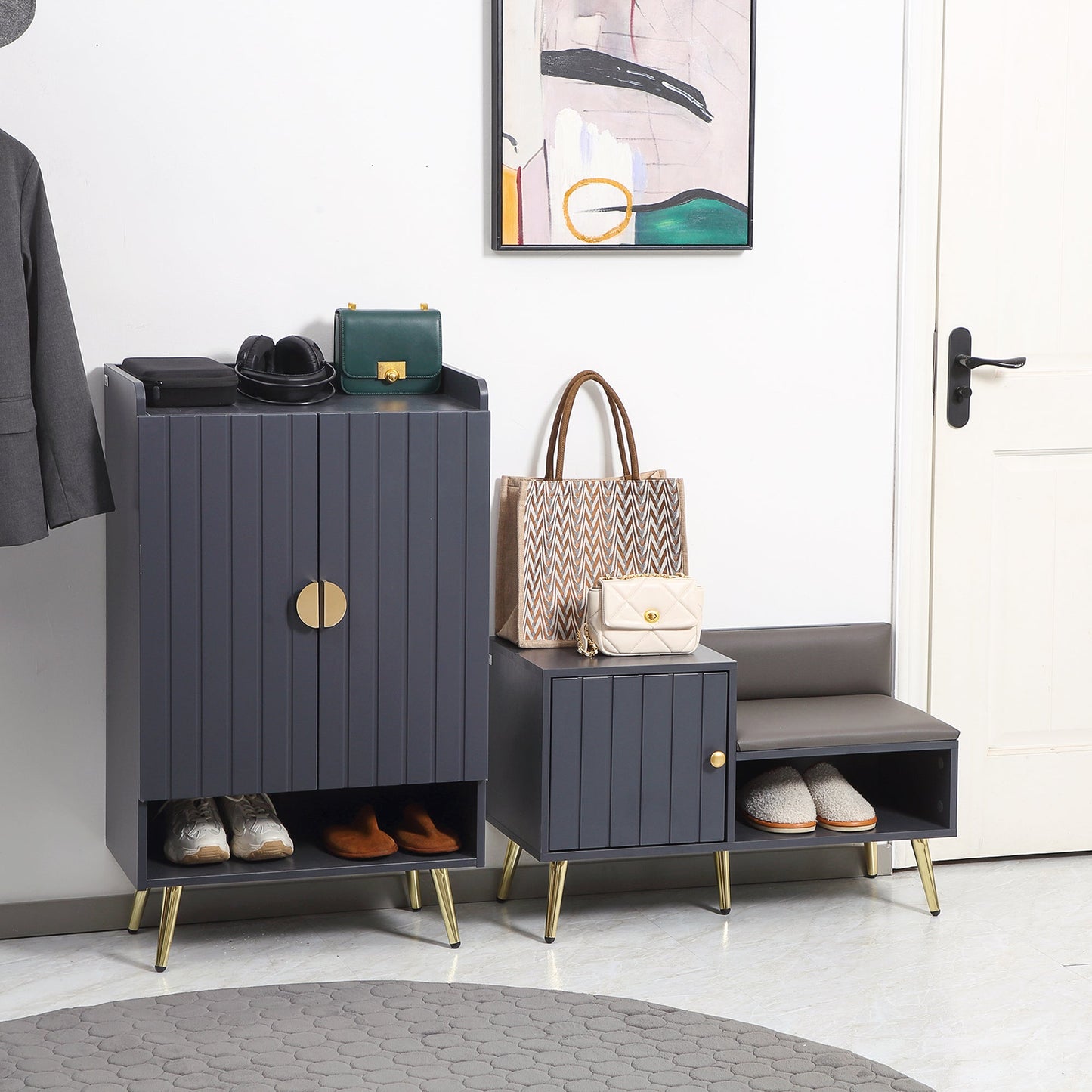 Shoe Bench with Storage