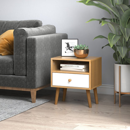 Homcom Modern Bedside Table