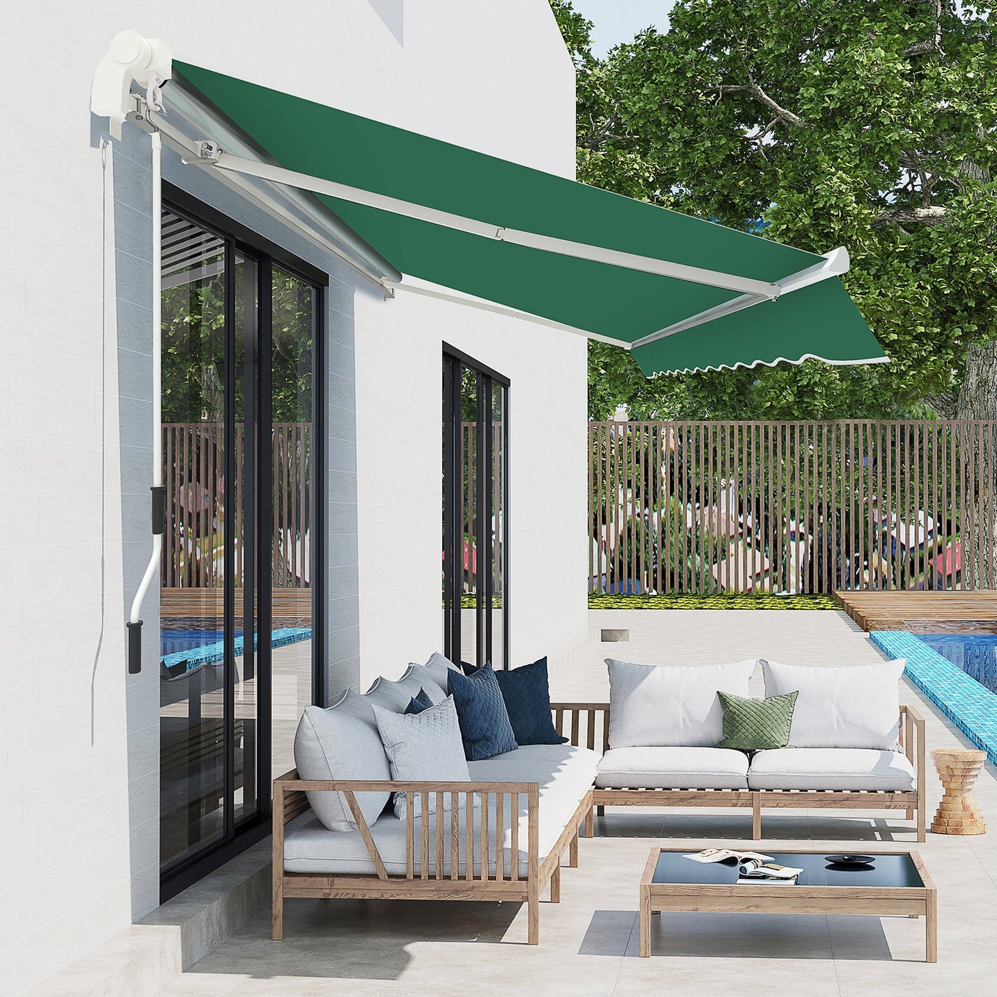 Manual Retractable Awning