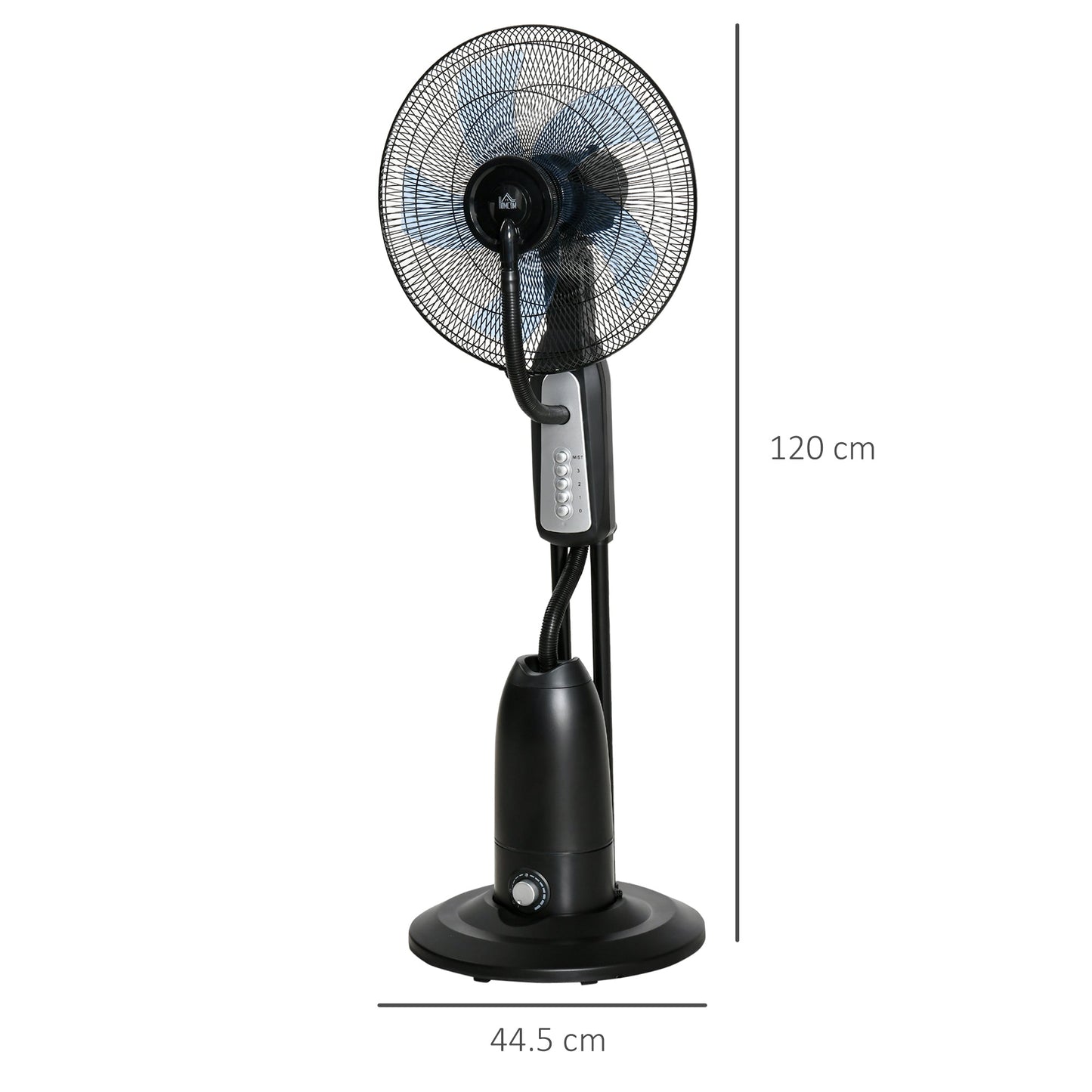 Pedestal Fan with Water Mist Spray