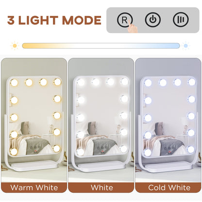 Hollywood Makeup Mirror with LED Lights